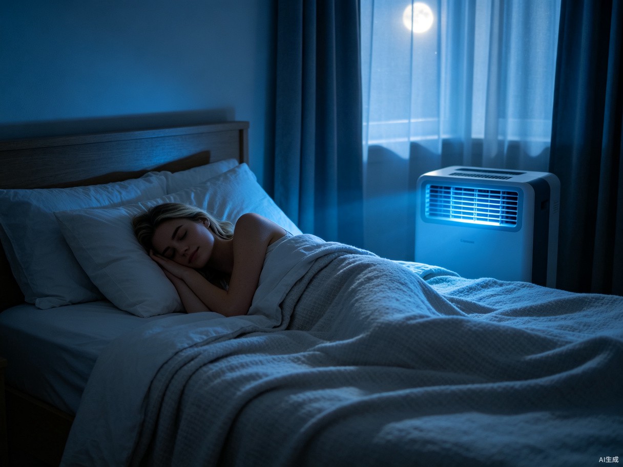 Whisper-quiet bedroom operation