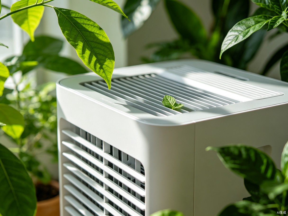 Sustainable cooling concept with eco-friendly elements